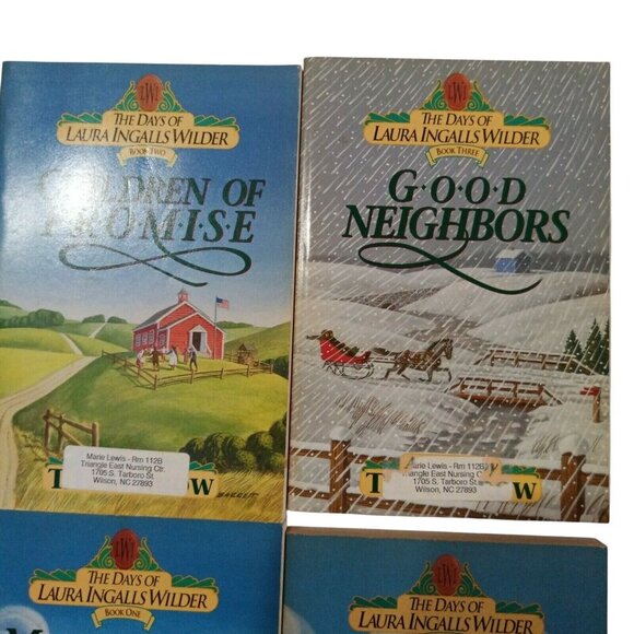 The Days Of Laura Ingalls Wilder Books 1- 4 TL Guidepost paperback - Picture 3 of 6